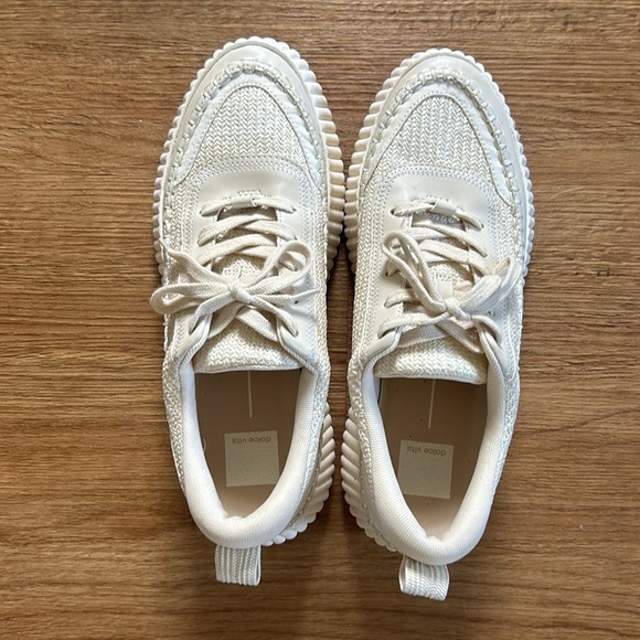 Dolce Vita Denae woven platform sneakers 8.5 - Picture 3 of 4